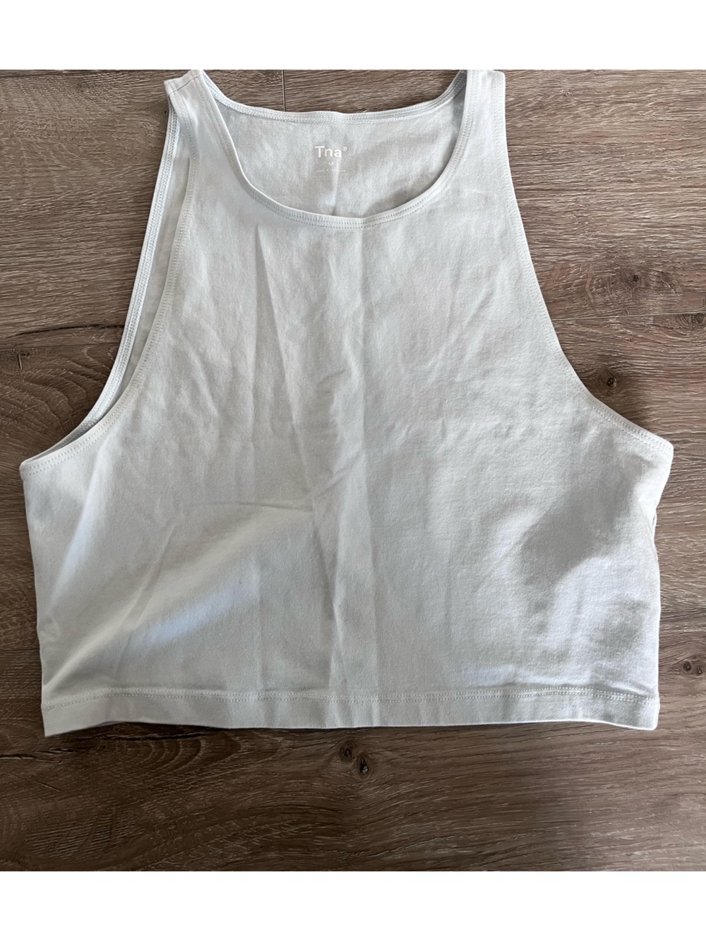 TNA Light Blue Activewear Top Size M
